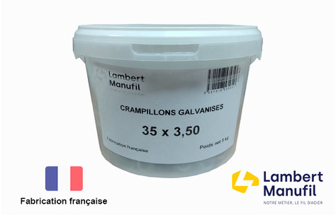 Crampillons Acier Zingué